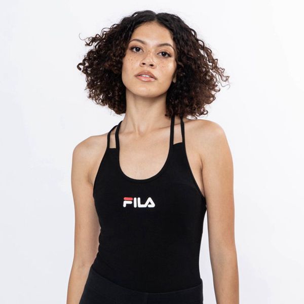 Bodysuits Fila Mulher Pretas - Fila Naomi Outlet Portugal,RTCN-20638